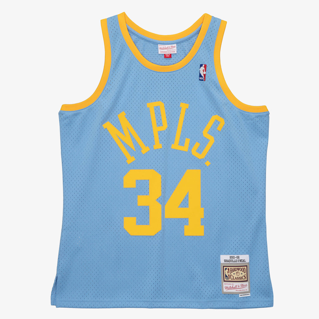 Shaquille O'Neal Los Angeles Lakers 2001 - 02 Swingman Basketball Jersey