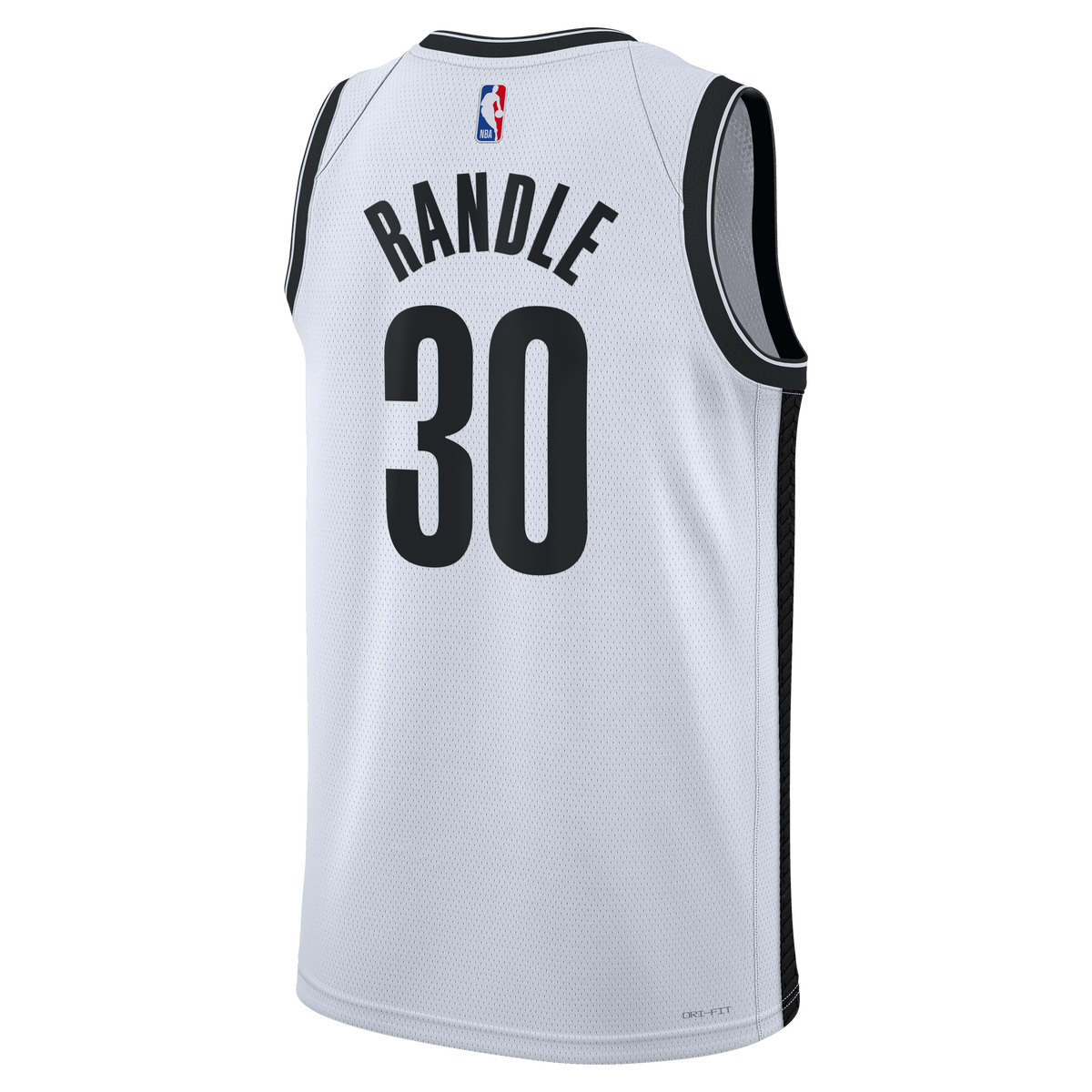 Julius Randle Brooklyn Nets Association Edition Swingman Basketball Jersey - White - Unisex