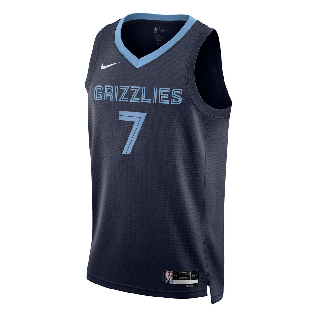 Santi Aldama Memphis Grizzlies Icon Edition Swingman Basketball Jersey - Navy - Unisex