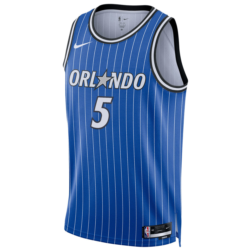 Paolo Banchero Orlando Magic Icon Edition Replica Swingman Basketball Jersey - Blue - Unisex
