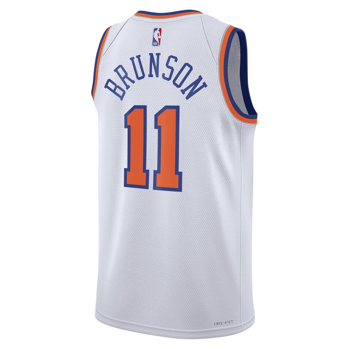 Jalen Brunson New York Knicks Association Edition Swingman Basketball Jersey - White - Unisex