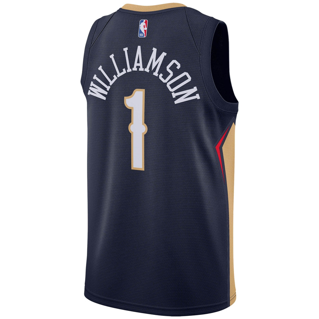 Zion Williamson New Orleans Pelicans Swingman Icon Basketball Jersey - Mens