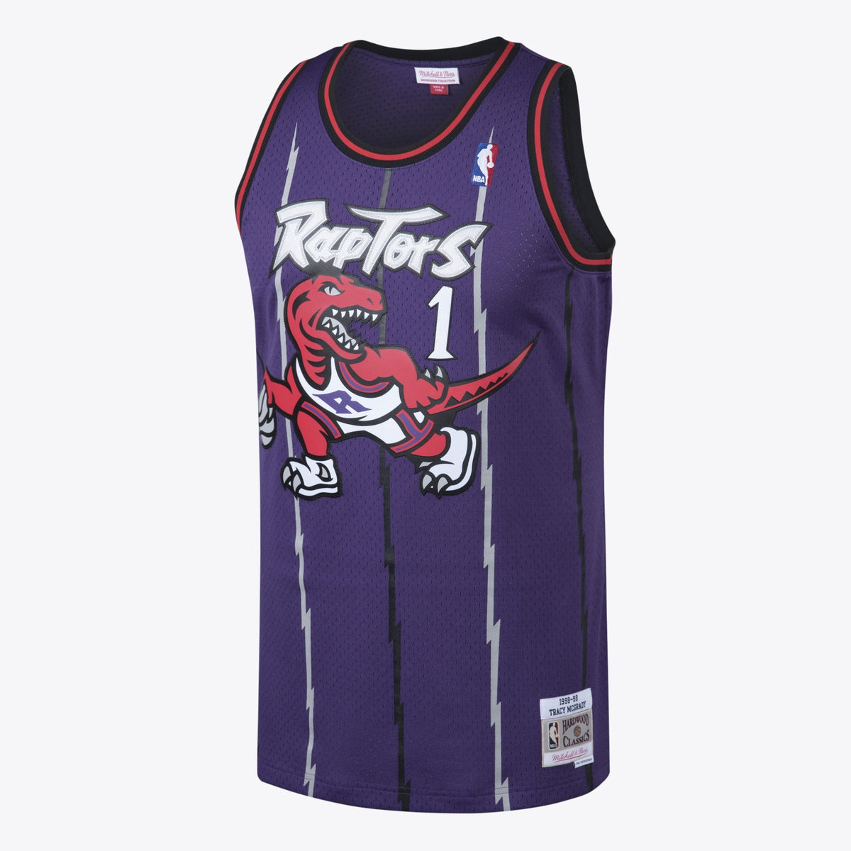 Tracy McGrady Toronto Raptors Hardwood Classics Swingman Road Basketball Jersey - Mens