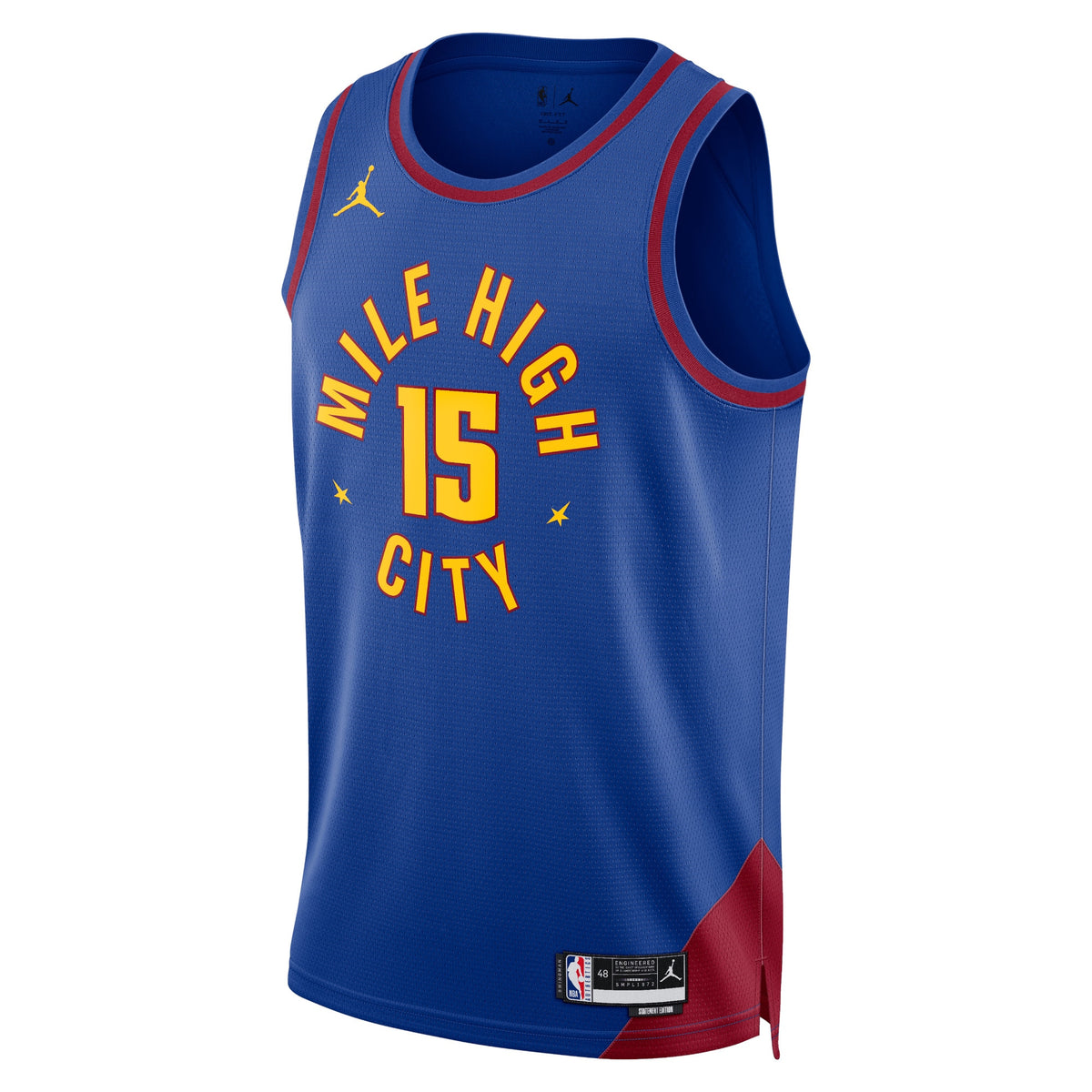 Nikola Jokić Denver Nuggets Statement Edition Swingman Basketball Jersey - Blue - Unisex