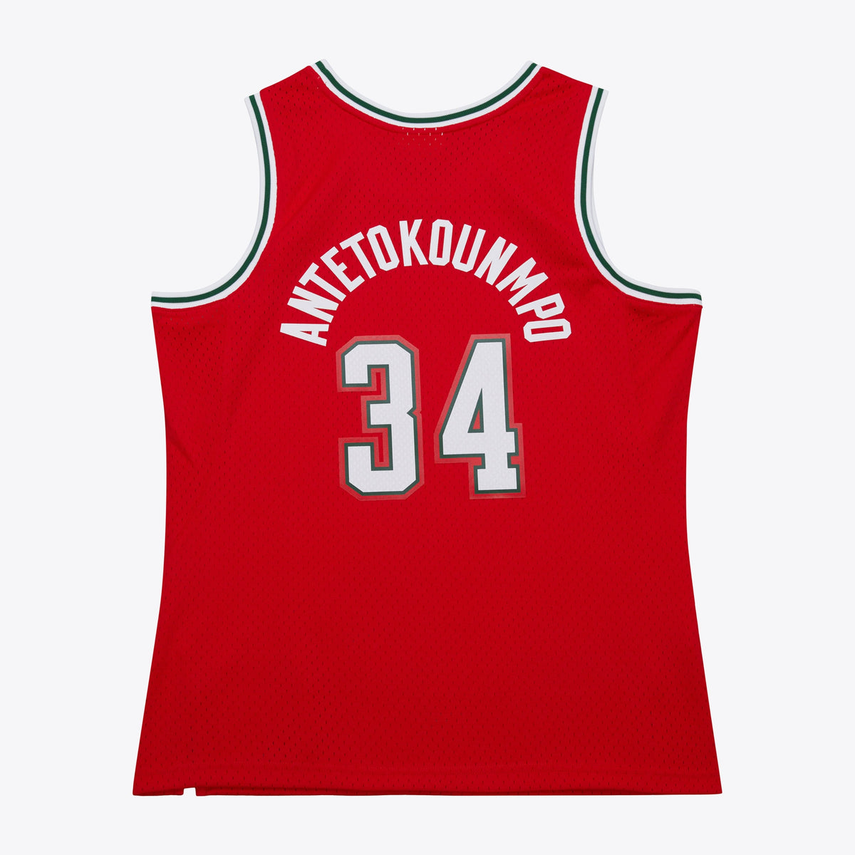 Giannis Antetokounmpo Milwaukee Bucks 2014 Dark Alternate Authentic Basketball Jersey - Red