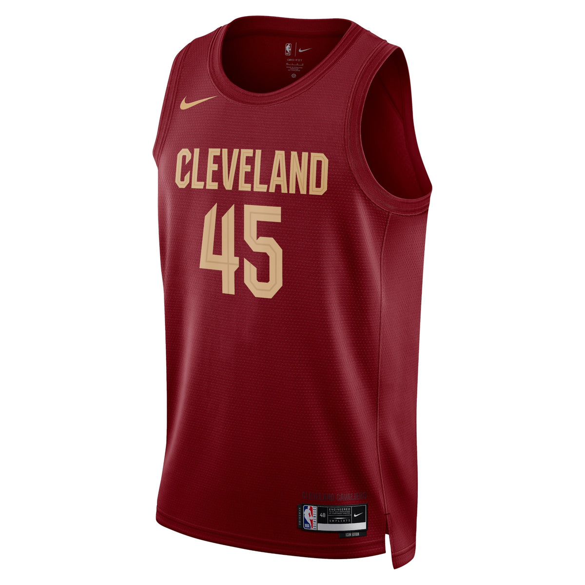 Donovan Mitchell Cleveland Cavaliers Icon Edition Swingman Basketball Jersey - Maroon - Unisex