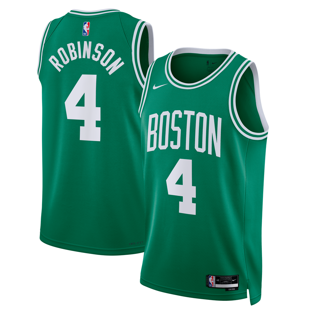 Mitchell Robinson Boston Celtics Icon Edition Swingman Basketball Jersey - Kelly Green - Unisex