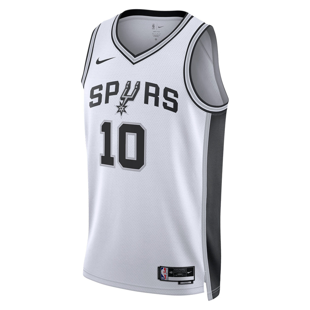 Jeremy Sochan San Antonio Spurs Association Edition Swingman Basketball Jersey - White - Unisex