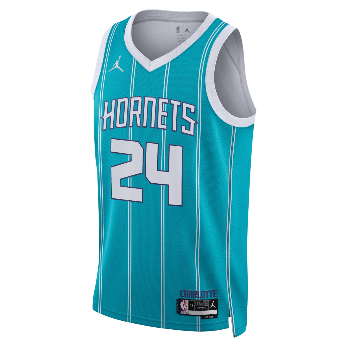 Brandon Miller Charlotte Hornets Icon Edition Swingman Basketball Jersey - Teal - Unisex
