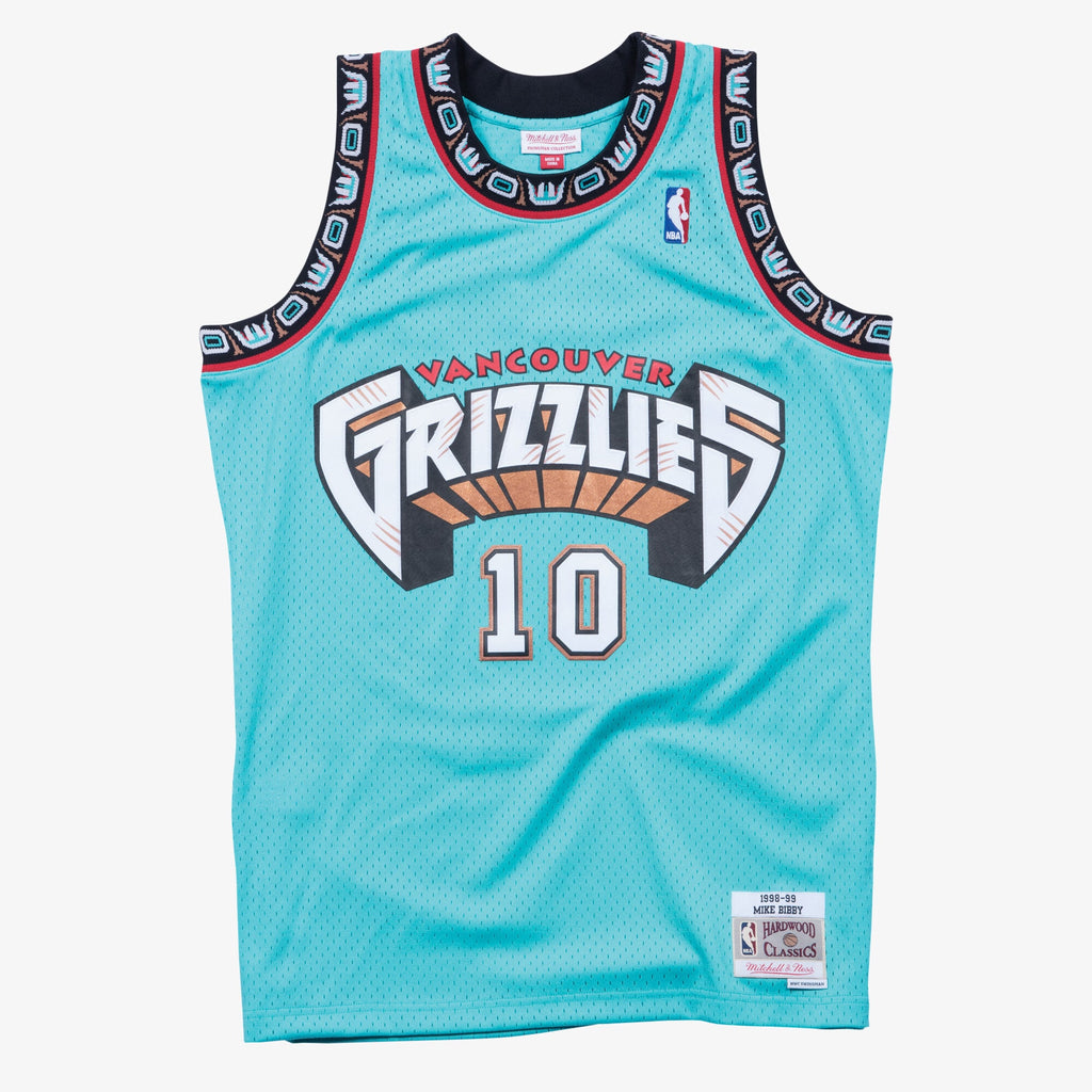 Mike Bibby Vancouver Grizzlies 1998 - 89 Swingman Basketball Jersey