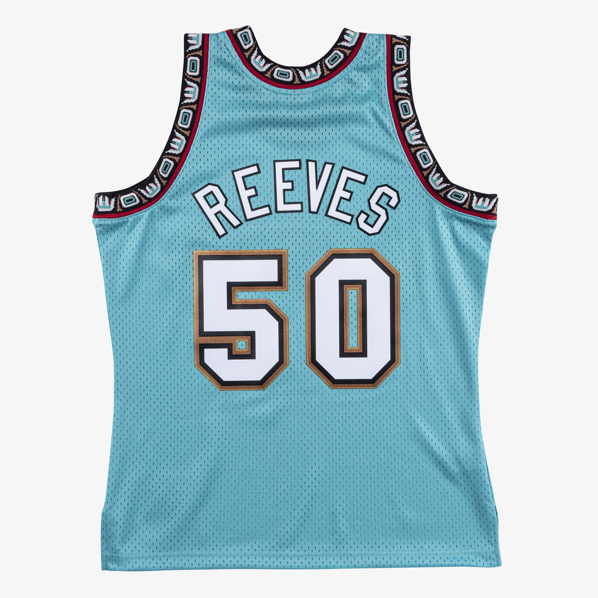 Bryant Reeves Vancouver Grizzlies 1995 Authentic Swingman Basketball Jersey - Teal
