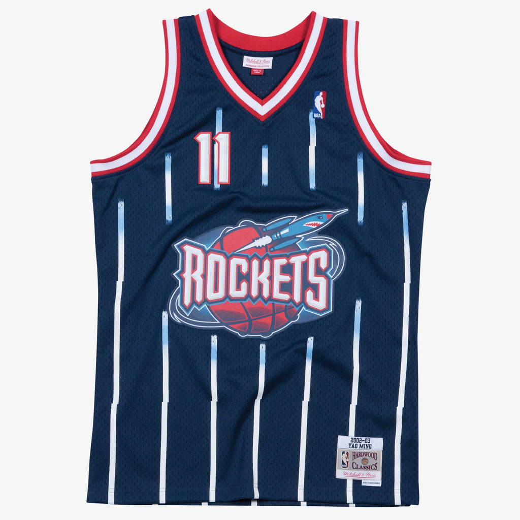 Yao Ming Houston Rockets 2002 - 03 Swingman Road Basketball Jersey
