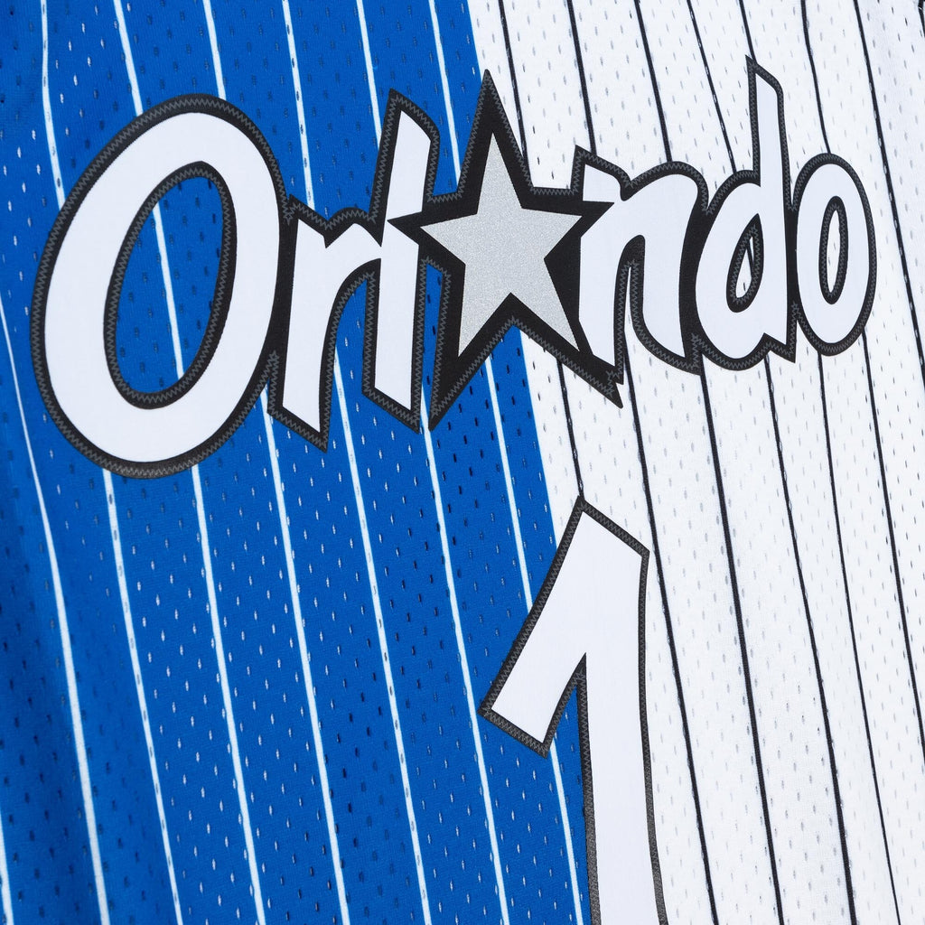 Anfernee Hardaway Orlando Magic 1994 Split Swingman Basketball Jersey - Blue/White