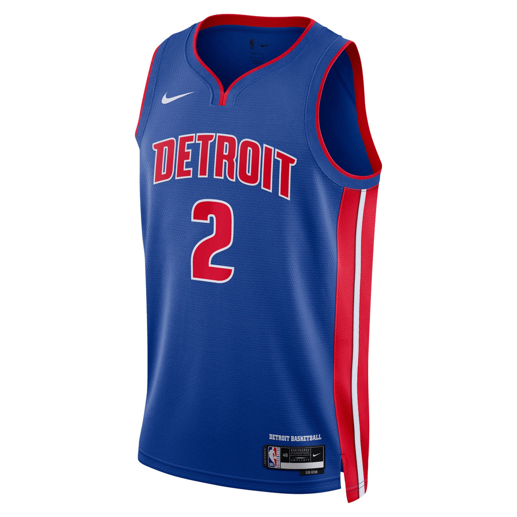 Cade Cunningham Detroit Pistons Icon Edition Swingman Basketball Jersey - Blue - Unisex