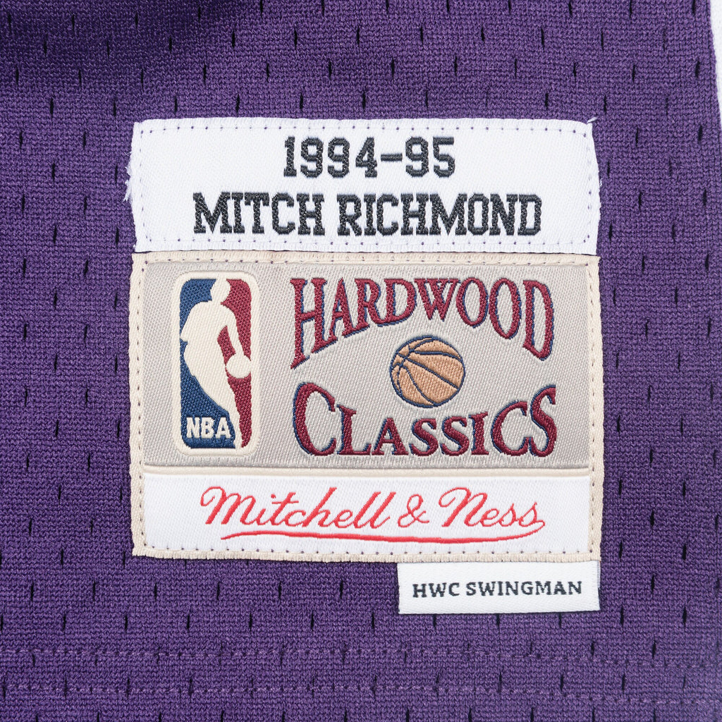 Mitch Richmond Sacramento Kings 1994 - 95 Swingman Basketball Jersey