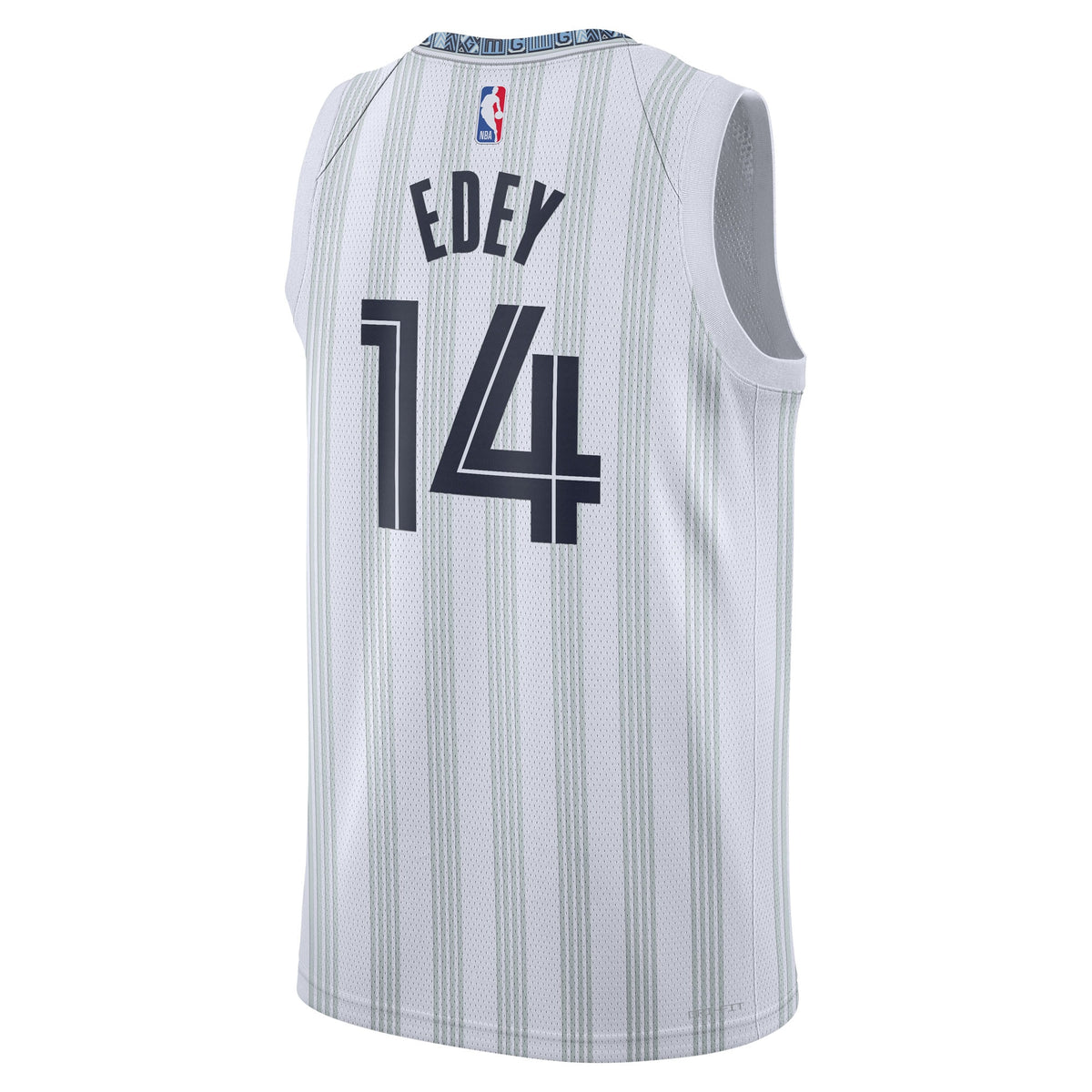 Zach Edey Memphis Grizzlies 2025/26 City Edition Swingman Basketball Jersey - Gray - Unisex