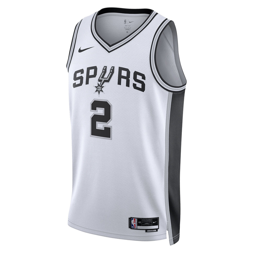 Dylan Harper San Antonio Spurs 2025 Association Edition Swingman Basketball Jersey - White - Unisex