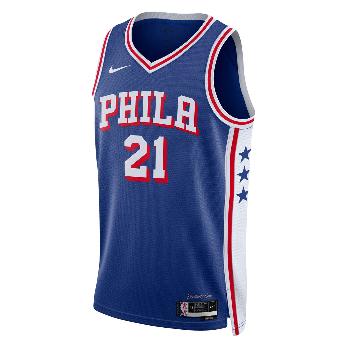 Joel Embiid Philadelphia 76ers Icon Edition Swingman Basketball Jersey - Unisex