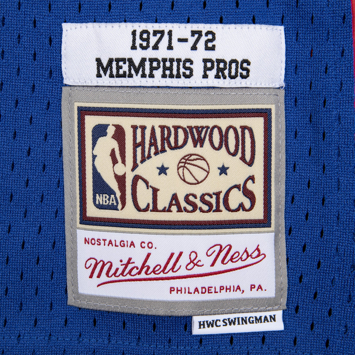 Memphis Pros 1971 - 72 Swingman Basketball Jersey