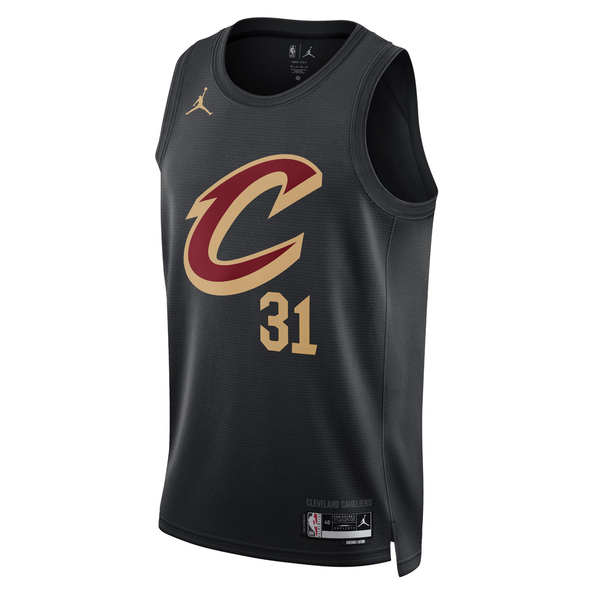 Jarrett Allen Cleveland Cavaliers Statement Edition Swingman Basketball Jersey - Black - Unisex
