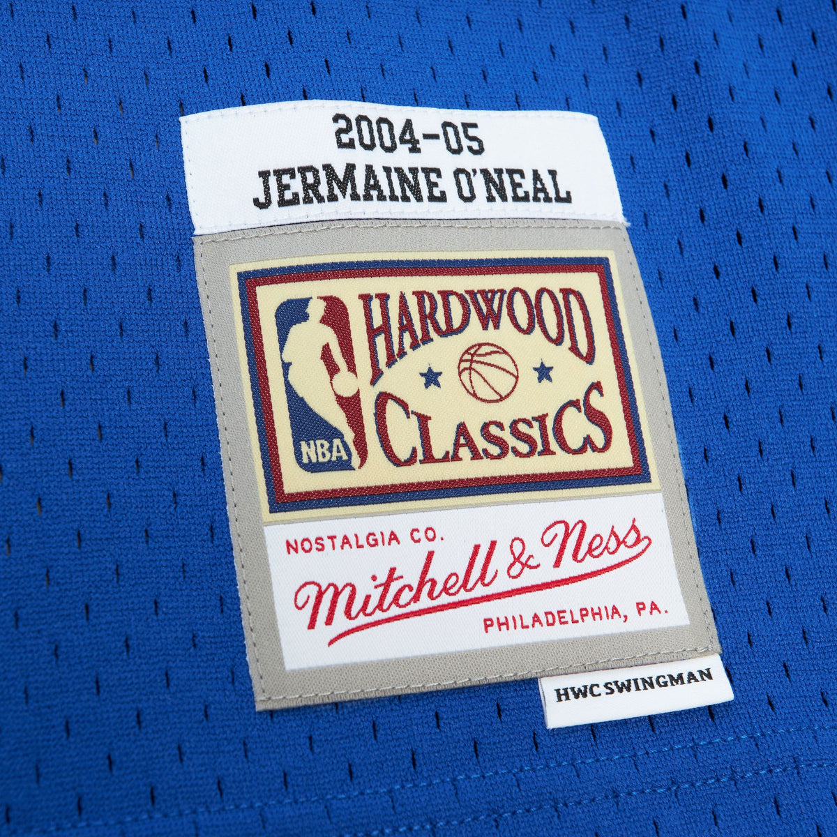 Indiana Pacers Jermaine O'Neal Indiana Pacers 2004 Swingman Basketball Jersey