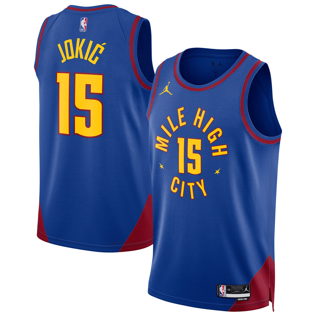 Nikola Jokić Denver Nuggets Swingman Statement Basketball Jersey - Unisex