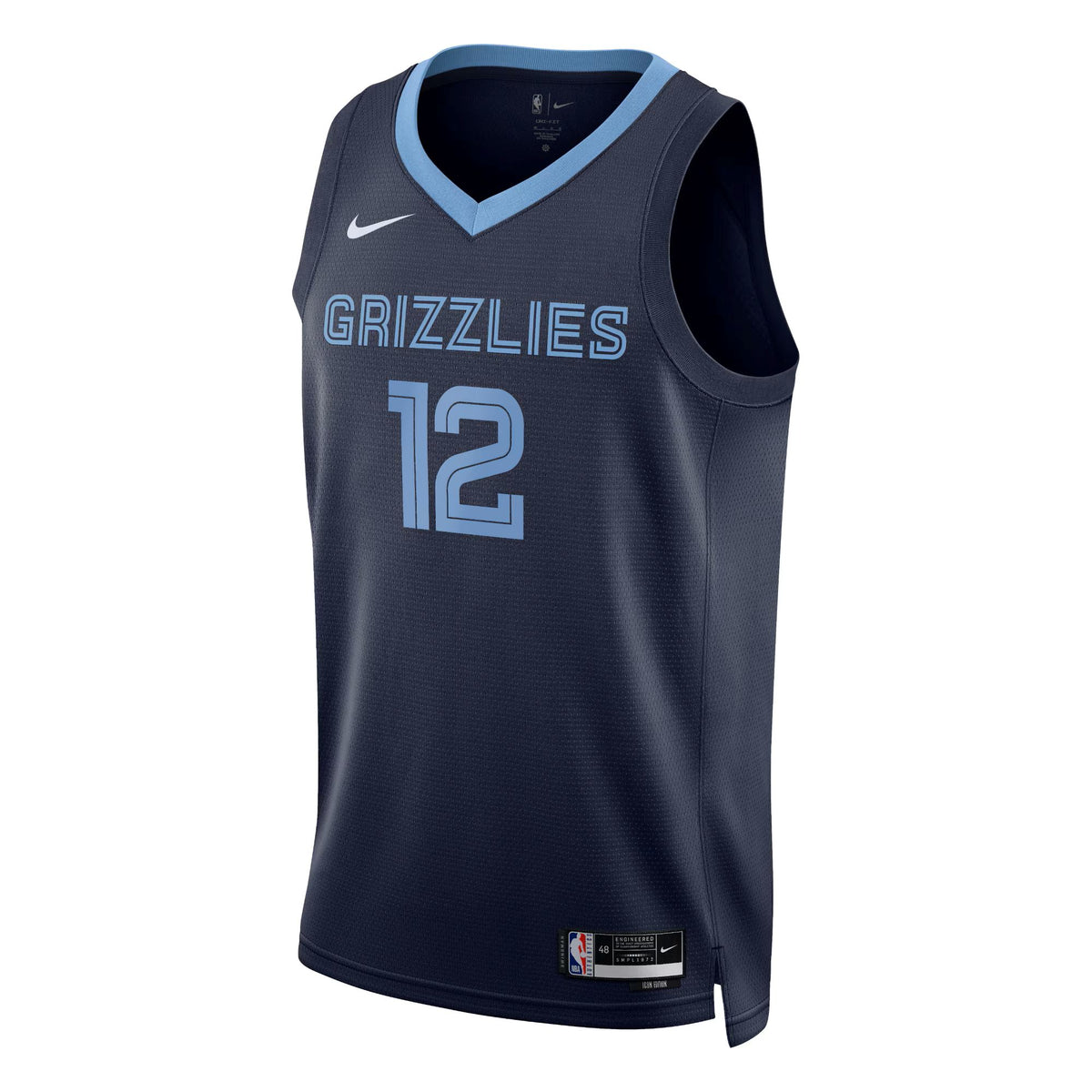 Ja Morant Memphis Grizzlies Icon Edition Swingman Basketball Jersey - Unisex