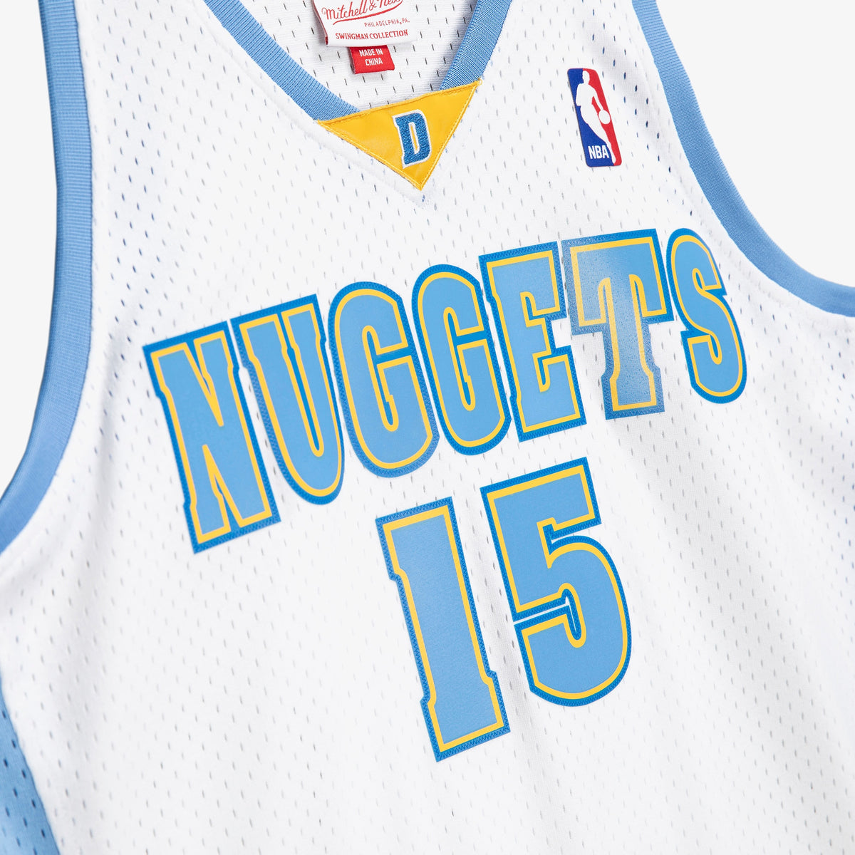 Carmelo Anthony Denver Nuggets 2006 Authentic Swingman Basketball Jersey - White