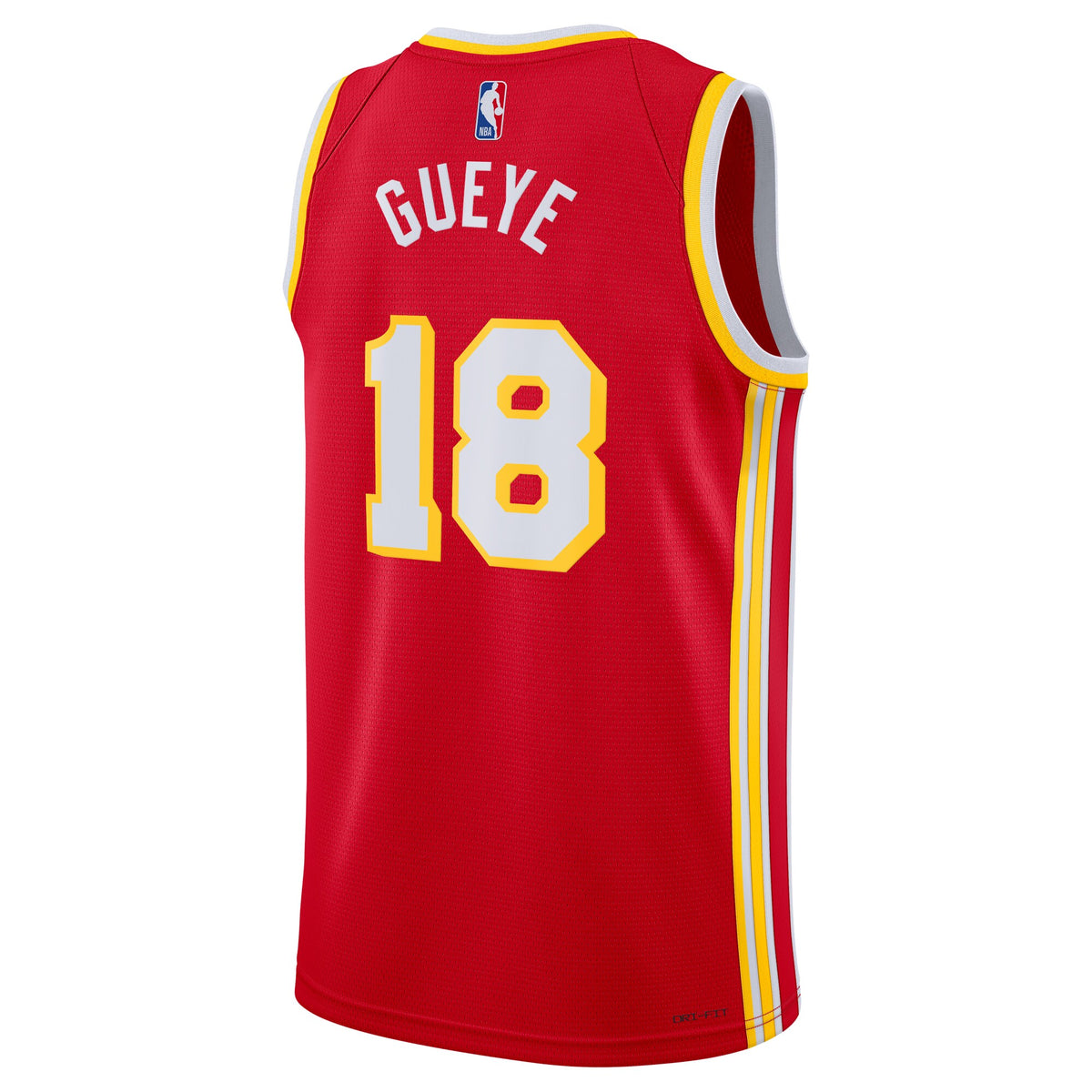 Mouhamed Gueye Atlanta Hawks Icon Edition Swingman Basketball Jersey - Red - Unisex