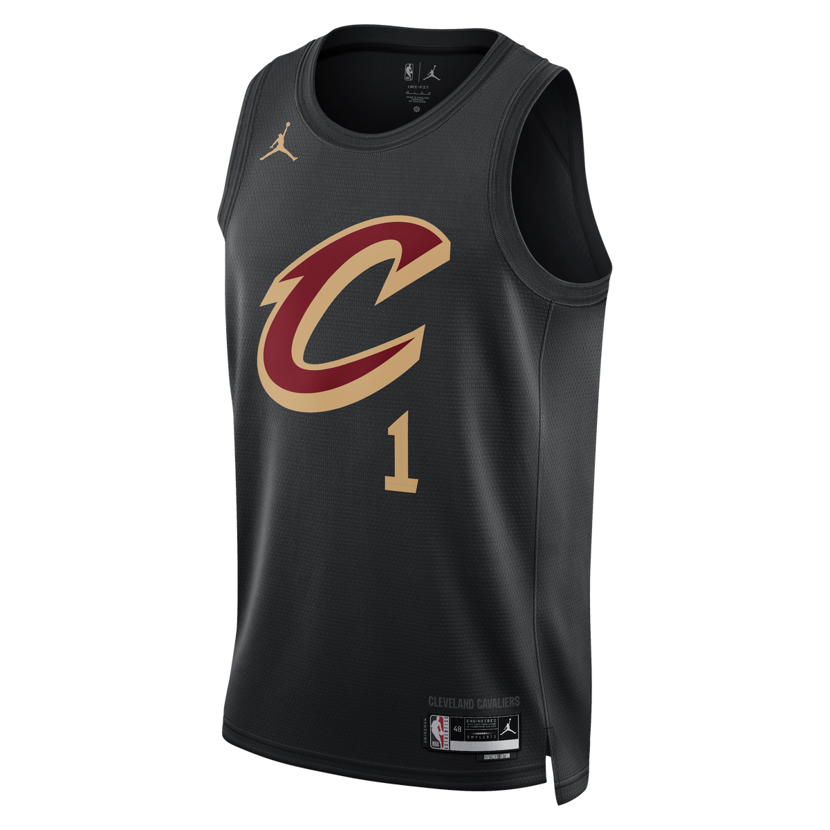 James Harden Cleveland Cavaliers Statement Edition Swingman Basketball Jersey - Black - Unisex