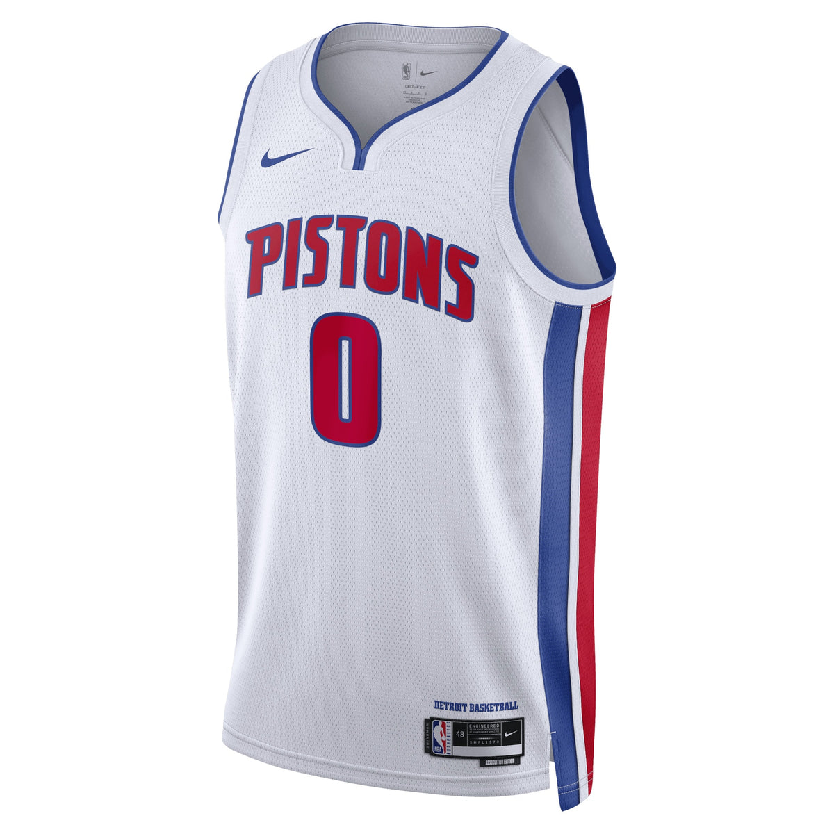Jalen Duren Detroit Pistons Association Edition Swingman Basketball Jersey - White - Unisex
