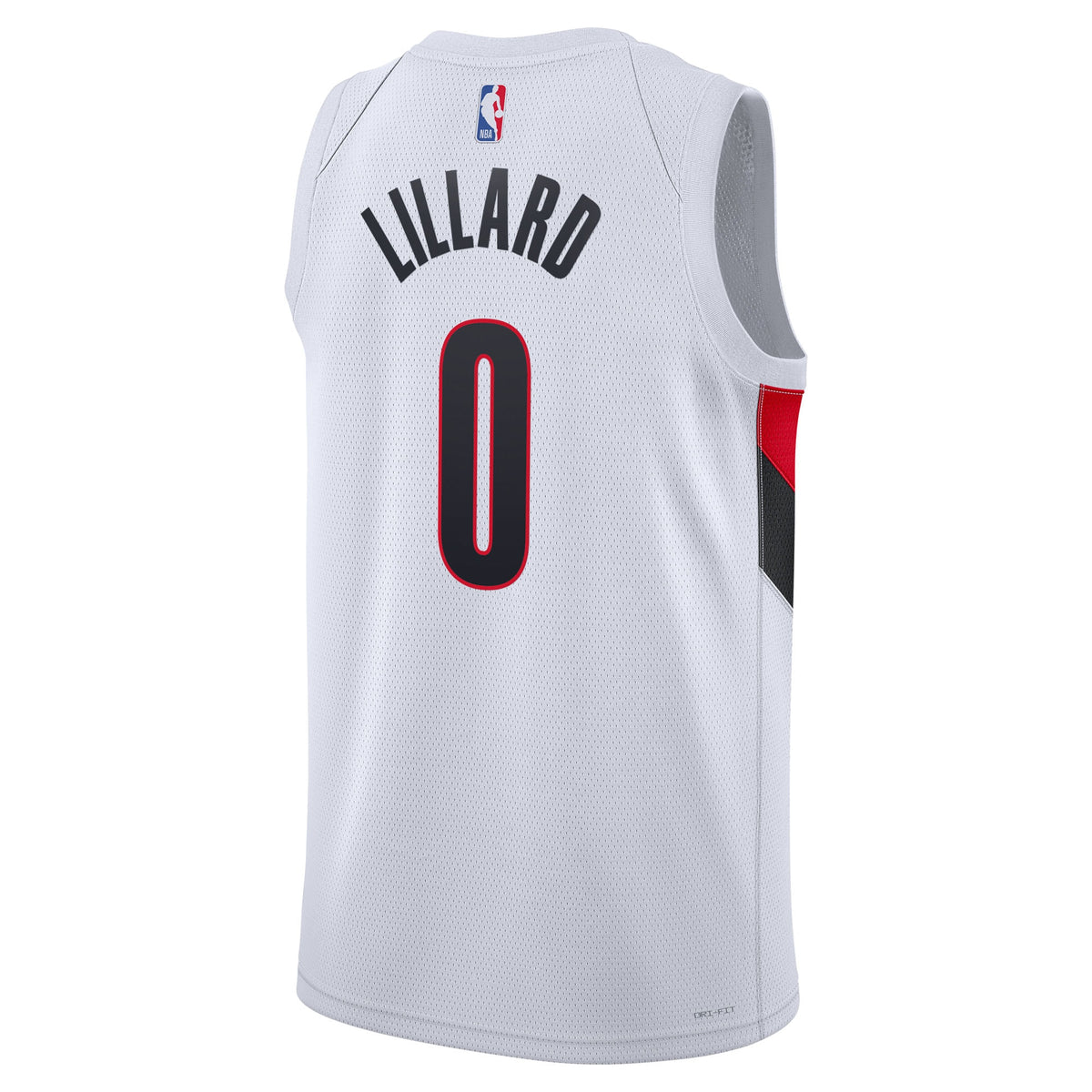 Damian Lillard Portland Trail Blazers Association Edition Replica Swingman Basketball Jersey - White - Unisex