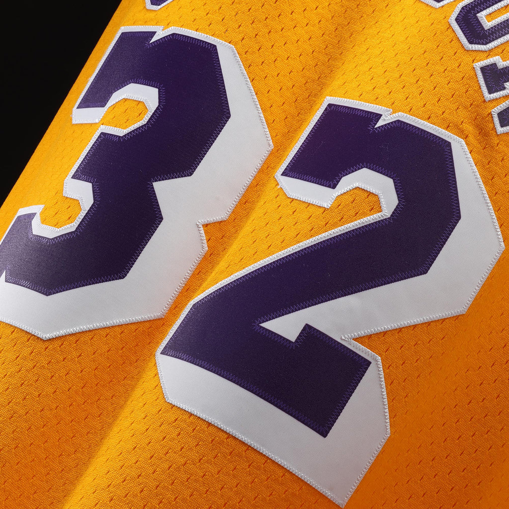 Magic Johnson Los Angeles Lakers 1984 - 85 Hardwood Classics Swingman Basketball Jersey - Mens