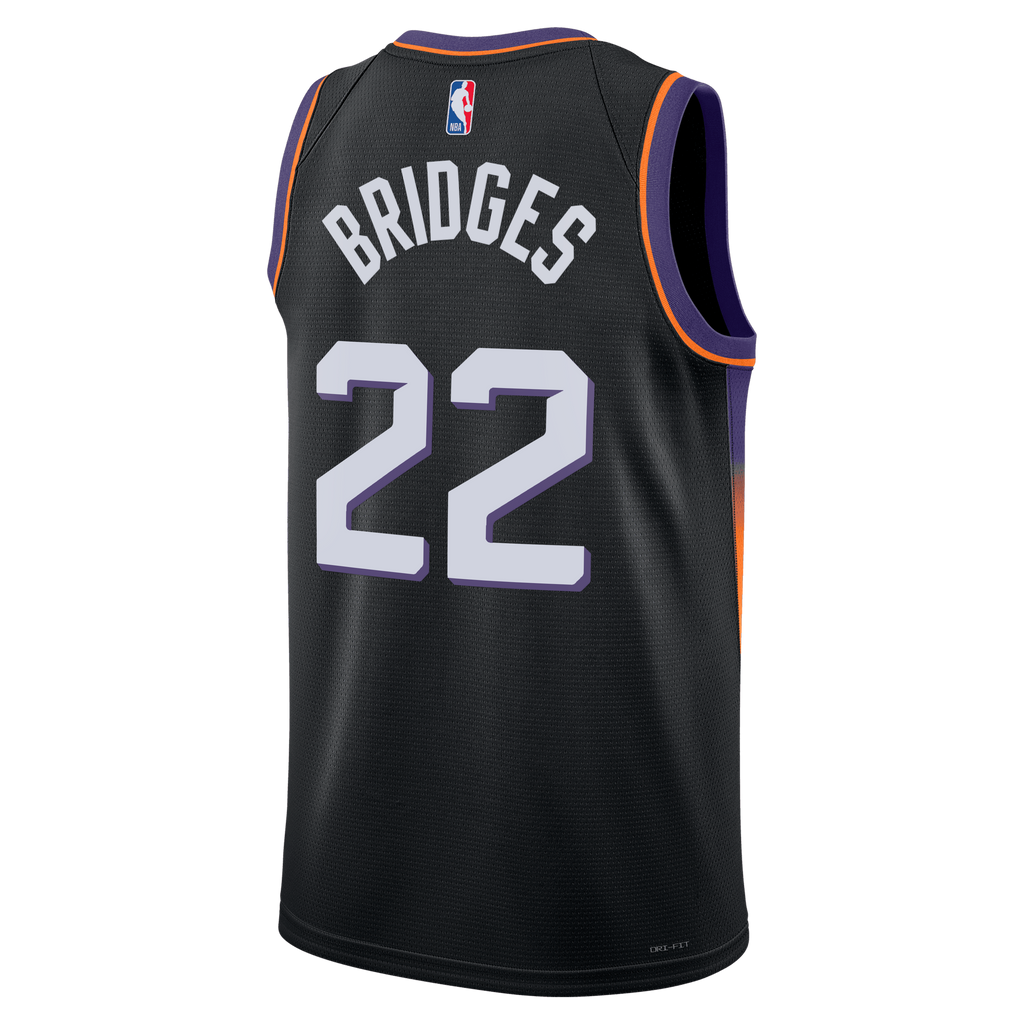 Miles Bridges Phoenix Suns Statement Edition Basketball Jersey - Black - Unisex
