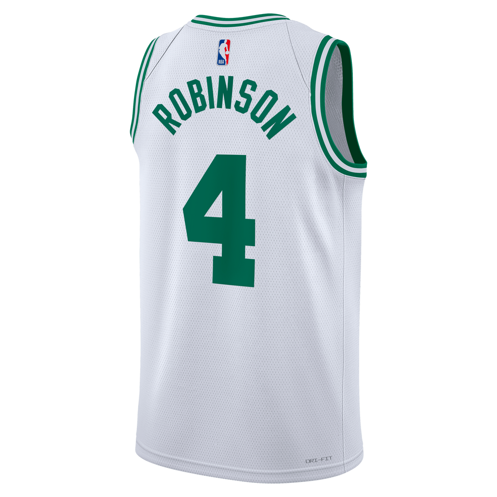 Mitchell Robinson Boston Celtics Association Edition Swingman Basketball Jersey - White - Unisex