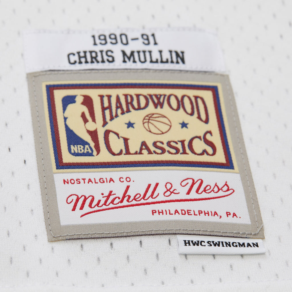 Chris Mullin Golden State Warriors 1990 Swingman Basketball Jersey