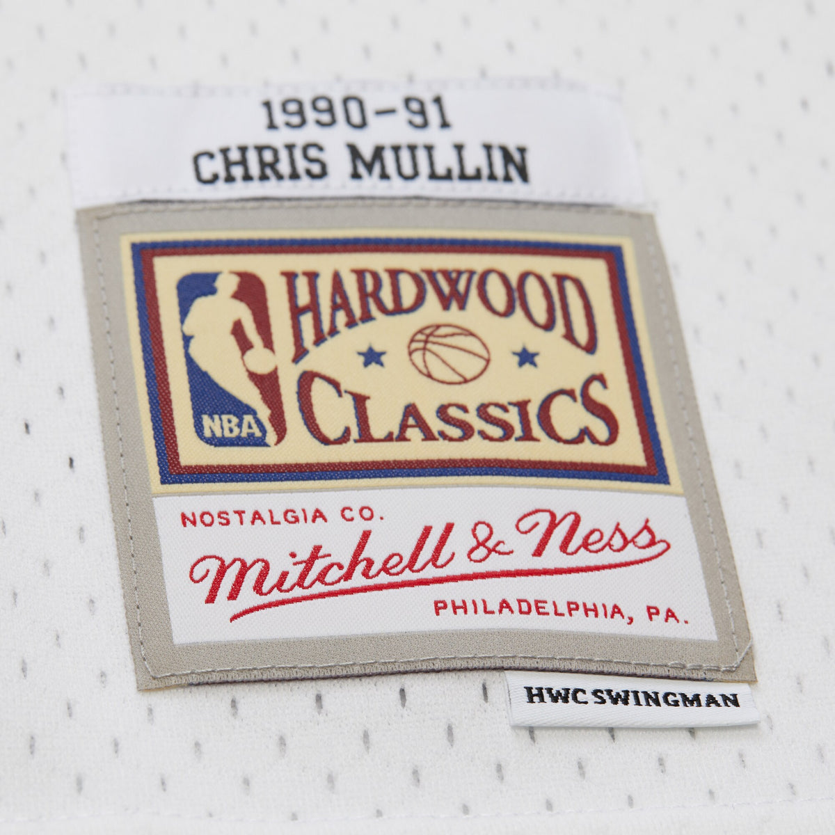 Chris Mullin Golden State Warriors 1990 Swingman Basketball Jersey