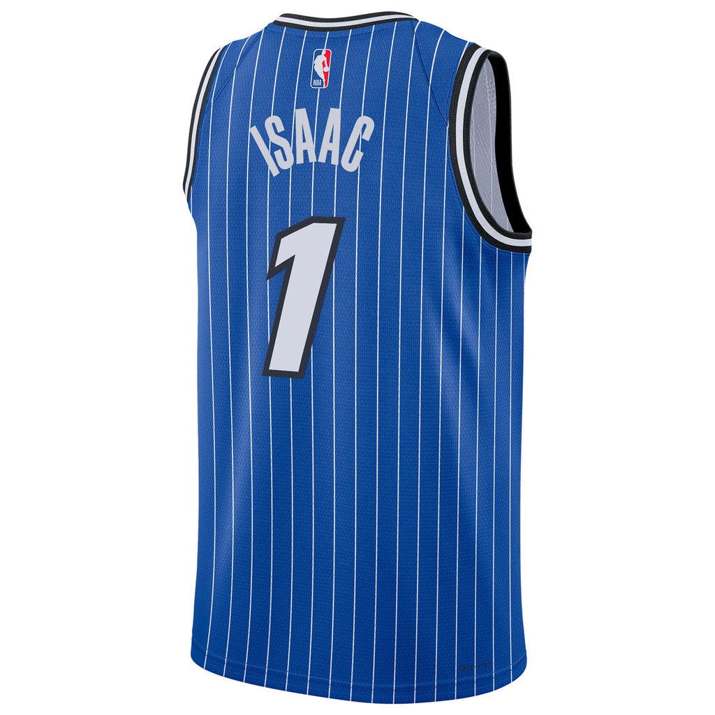 Jonathan Isaac Orlando Magic Icon Edition Replica Swingman Basketball Jersey - Blue - Unisex