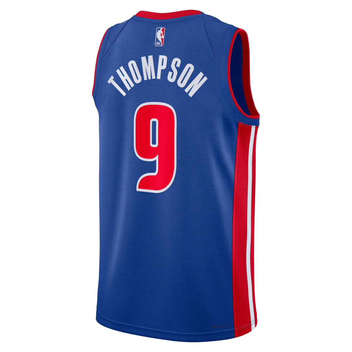 Detroit Pistons Icon Edition Swingman Basketball Jersey - Blue - Ausar Thompson - Unisex