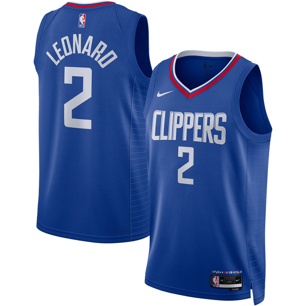 Kawhi Leonard Los Angeles Clippers Icon Edition Swingman Basketball Jersey - Unisex