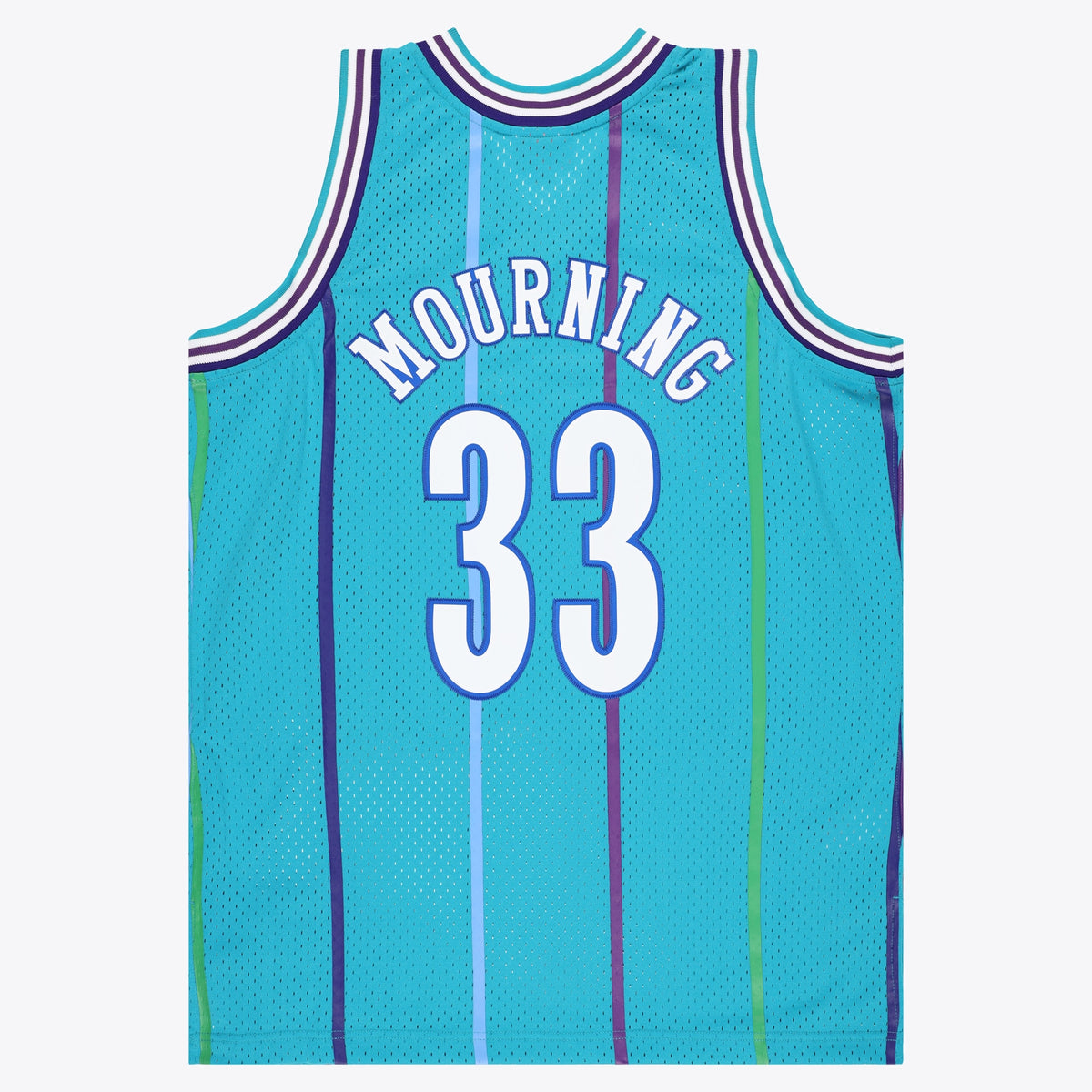 Alonzo Mourning Charlotte Hornets Swingman Basketball Jersey
