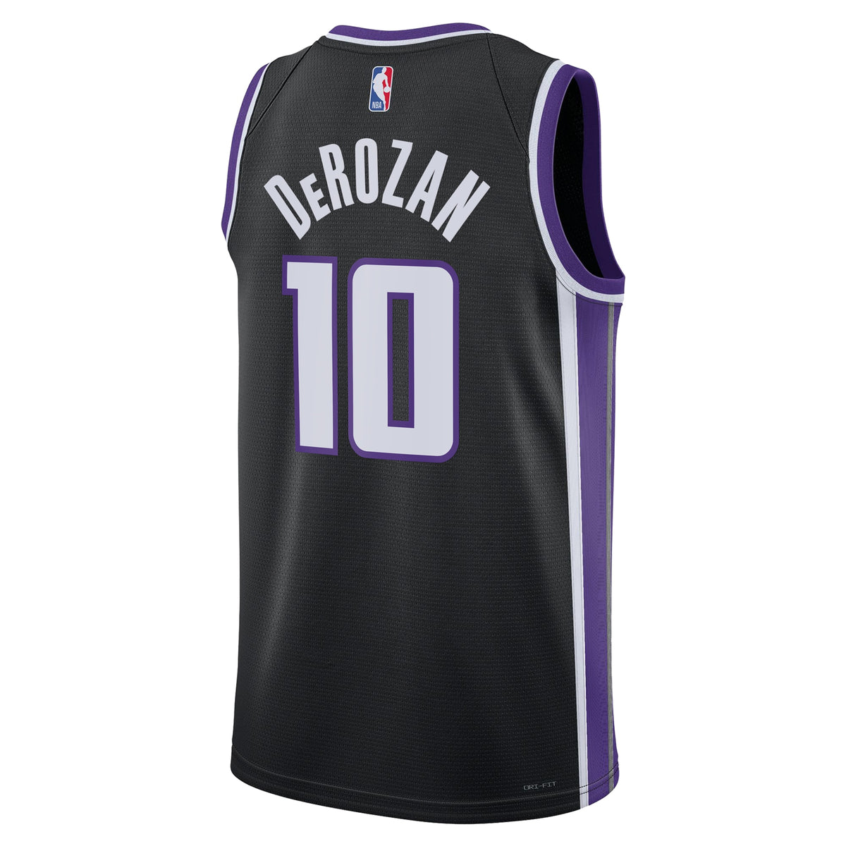 DeMar DeRozan Sacramento Kings Icon Edition Swingman Basketball Jersey - Black - Unisex