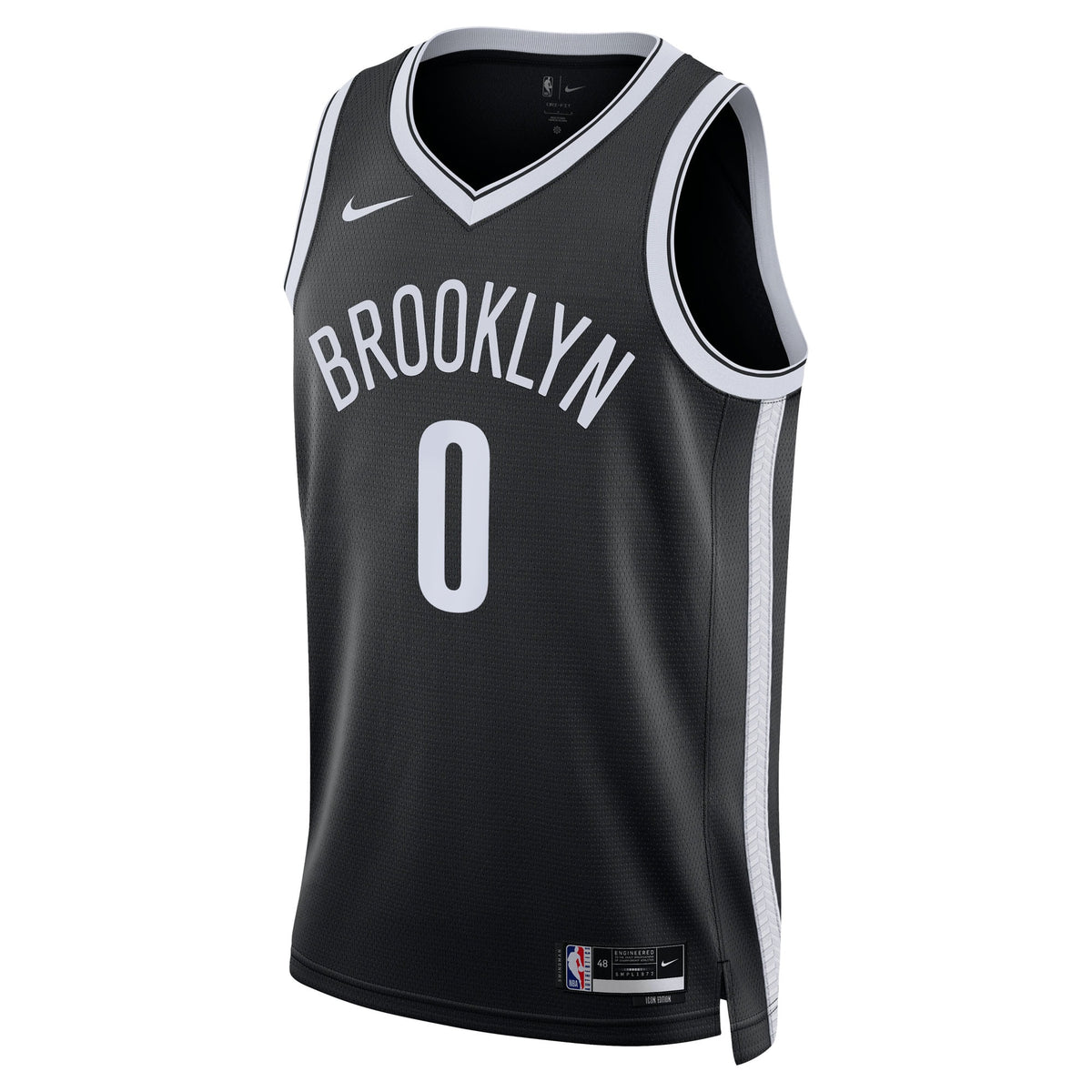 Mikel Brown Jr. Brooklyn Nets Swingman Icon Basketball Jersey - Black - Unisex