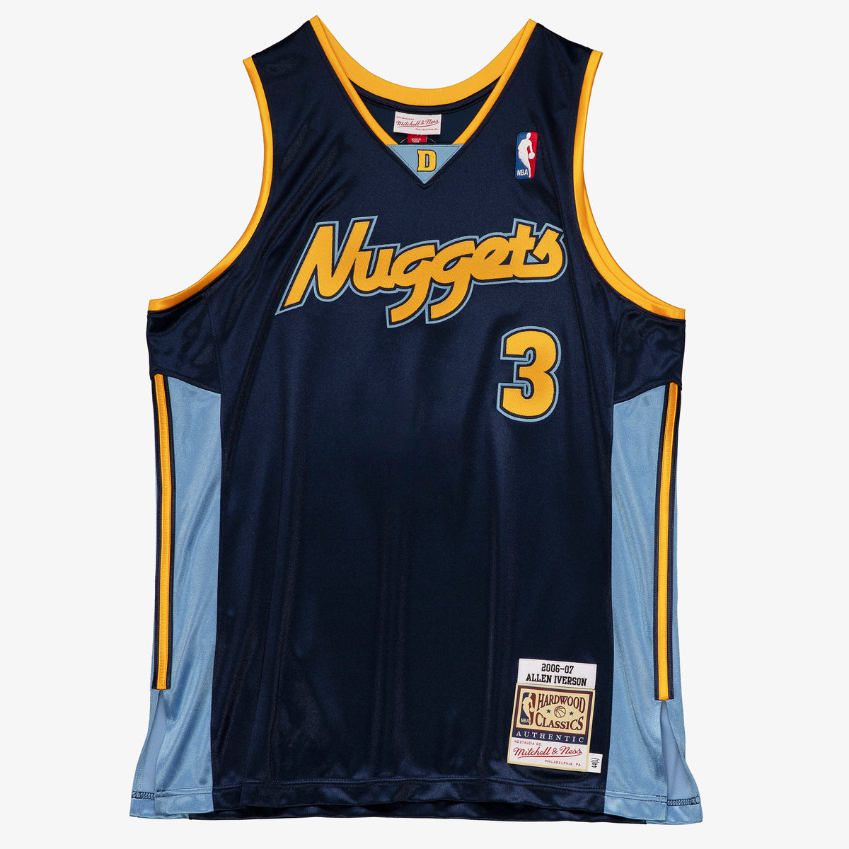 Allen Iverson Denver Nuggets 2006 - 07 Authentic Basketball Jersey