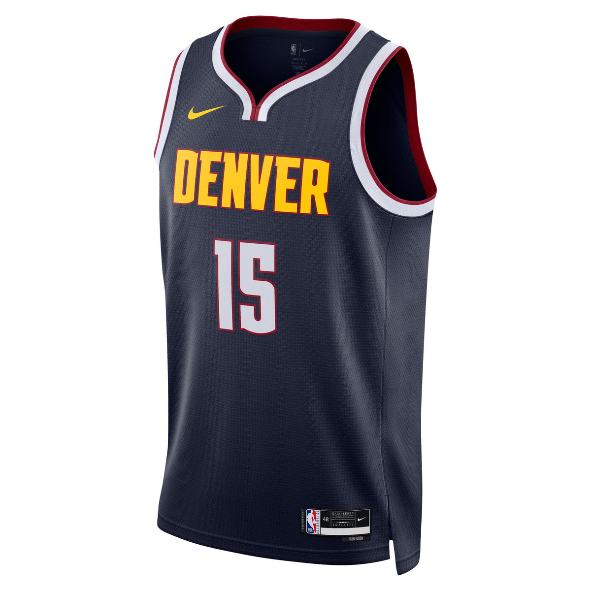 Nikola Jokić Denver Nuggets Icon Edition Swingman Basketball Jersey - Unisex