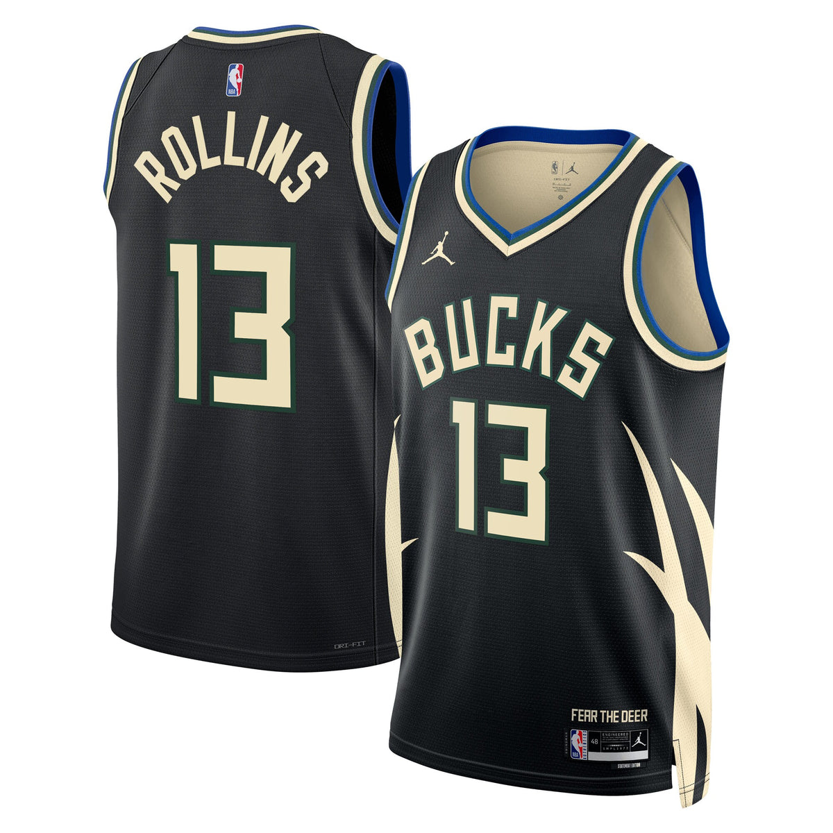 Ryan Rollins Milwaukee Bucks Statement Edition Swingman Basketball Jersey - Hunter Green - Unisex