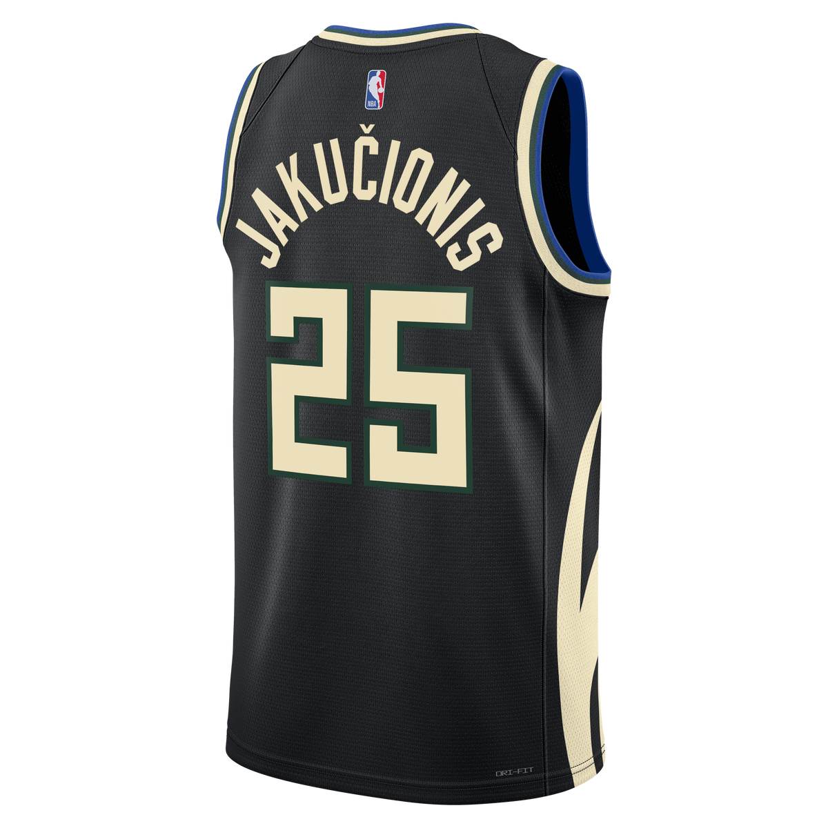 Kasparas Jakučionis Milwaukee Bucks Statement Edition Swingman Basketball Jersey - Hunter Green - Unisex