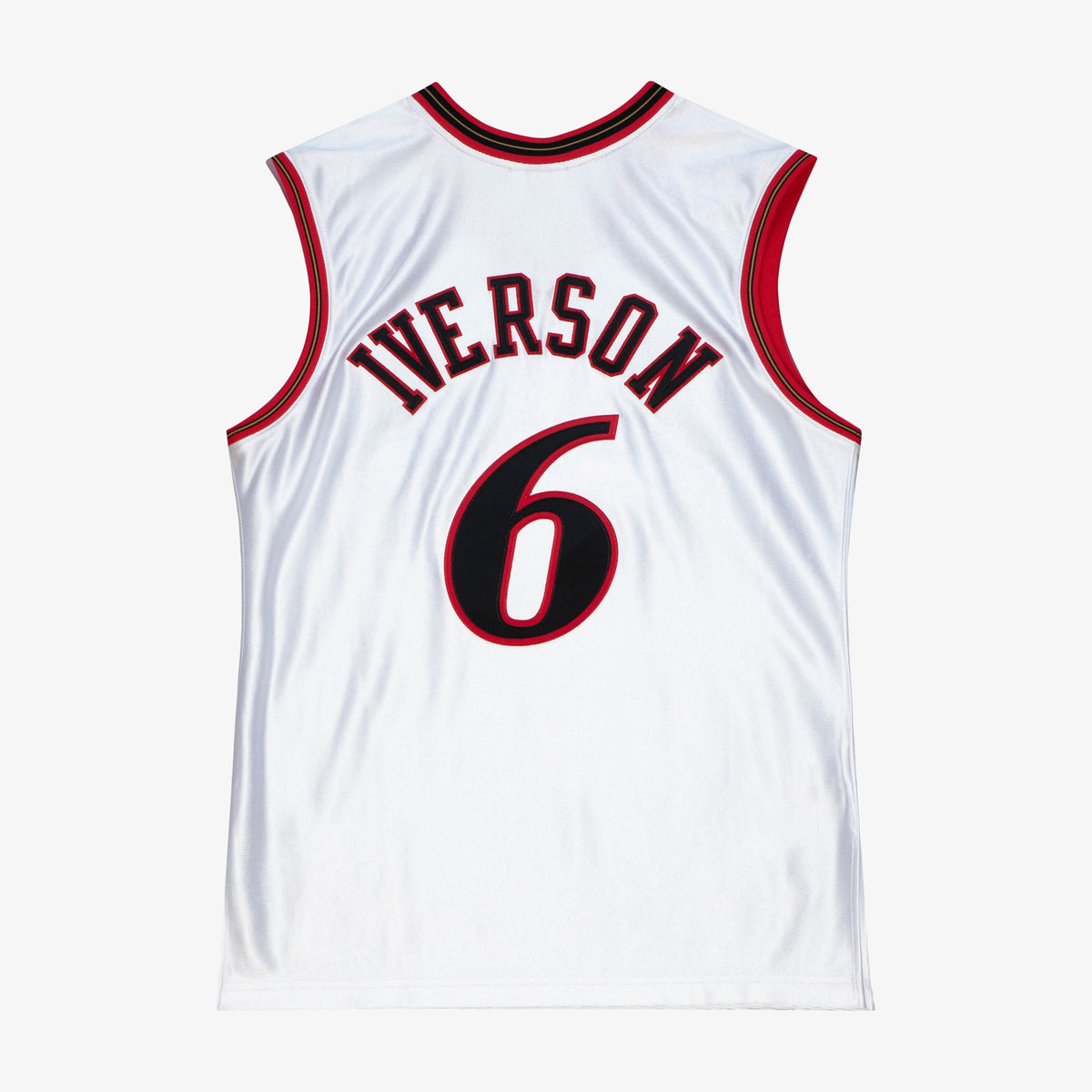 Allen Iverson Philadelphia 76ers 2002 All - Star East Authentic Basketball Jersey - White