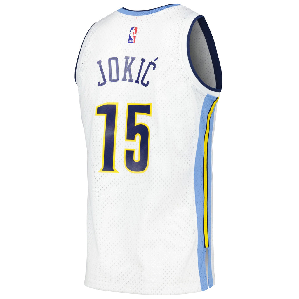 Nikola Jokić Denver Nuggets 2016/17 Throwback Swingman Basketball Jersey - Mens