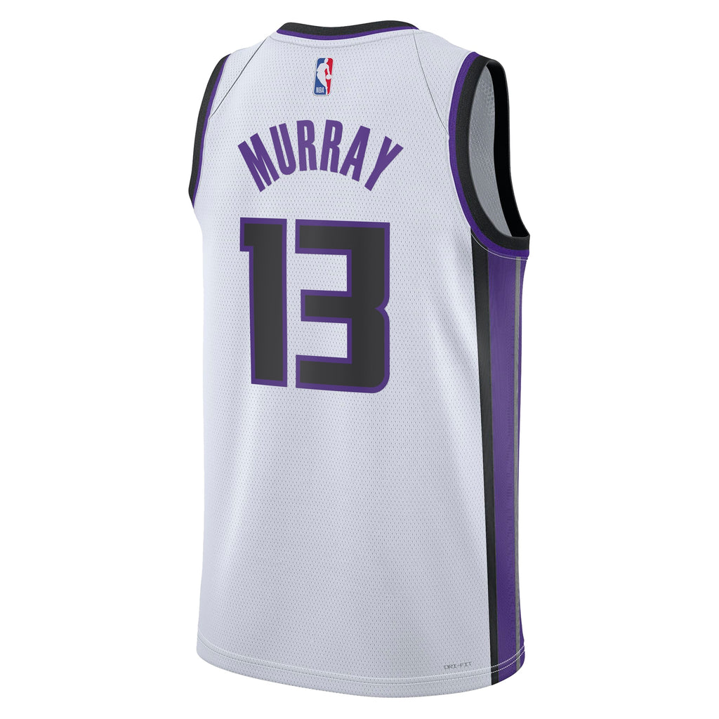 Keegan Murray Sacramento Kings Association Edition Swingman Basketball Jersey - White - Unisex
